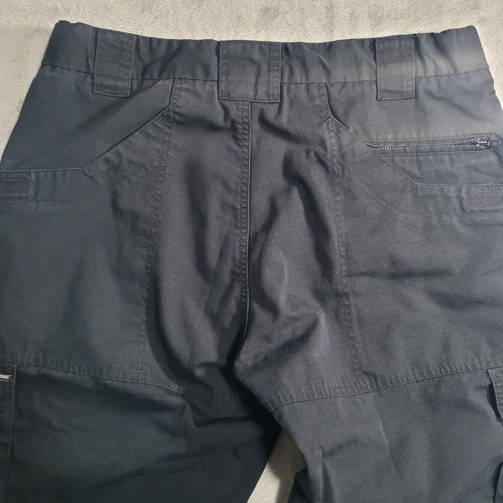 Blackhawk Warrior Wear Cargo Pants Mens 38x32 Black Tactical Ripstop Workwear - Picture 12 of 13